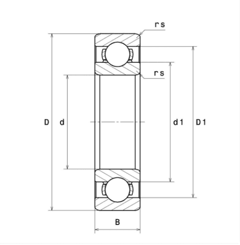 6301-ZZ-C3 Ball Bearing 12x37x12 Deep Groove (BULK PACK 10) NTN