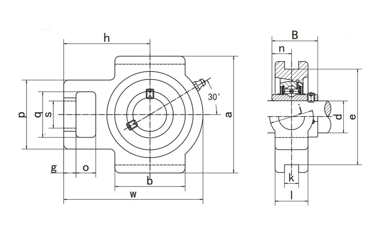 UCST208 FK TAKE-UP BEARING UNIT